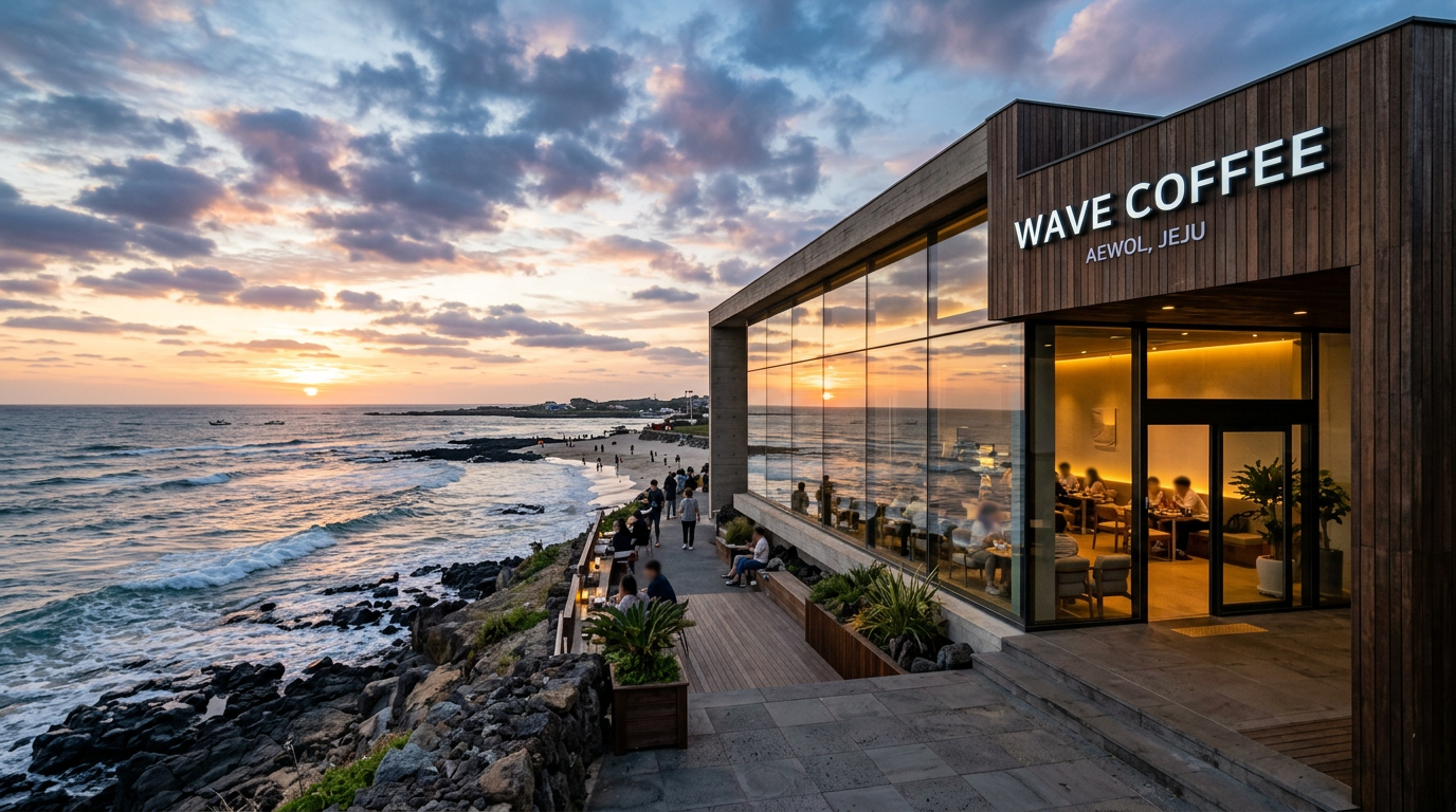 Wave Coffee 매장 전경